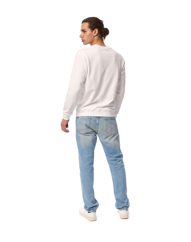 Replay BIJELA SWEATSHIRT S CLASSIC REPLAY PRINTOM U KONTRASTNOJ BOJI - 4