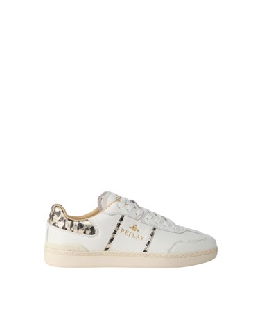 Replay bijele pyper w fusion kožne tenisice