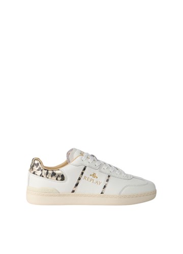 Replay BIJELE PYPER W FUSION KOŽNE TENISICE - 1