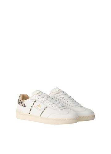 Replay BIJELE PYPER W FUSION KOŽNE TENISICE - 2