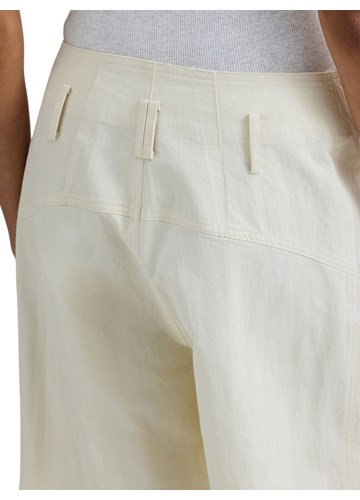 Replay BIJELE KRATKE HLAČE OPUŠTENOG KROJA OD KEPERA - 7