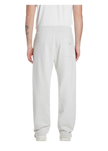 Replay BIJELE PAMUČNE HLAČE RAVNOG KROJA - 3