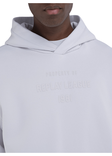 Replay BIJELI HOODIE REPLAY LEAGUE 1981  - 5
