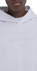 BIJELI HOODIE REPLAY LEAGUE 1981  - 5