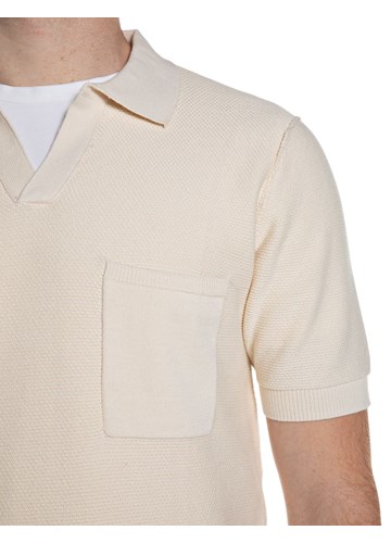 Replay BIJELI PAMUČNI PULOVER KRATKIH RUKAVA - 4