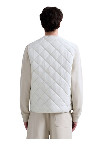 Replay BIJELI PROŠIVENI PRSLUK REGULARNOG KROJA - 3