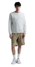 BIJELI SWEATSHIRT OD ŽERSEJA S REPLAY NATPISOM - 1
