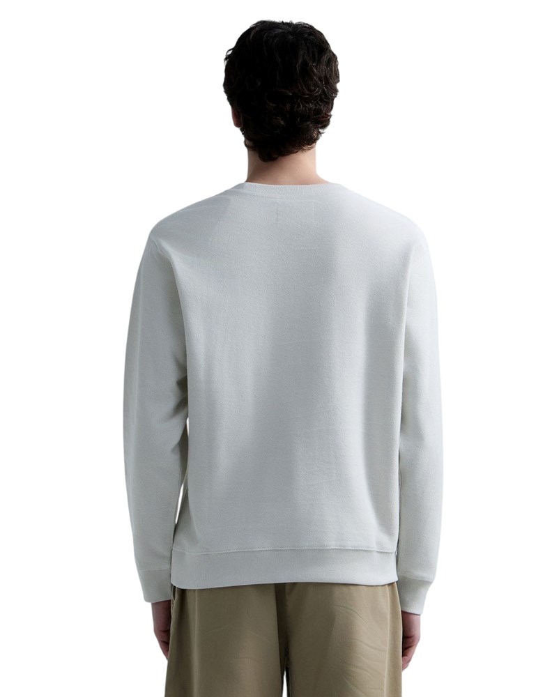 Replay BIJELI SWEATSHIRT OD ŽERSEJA S REPLAY NATPISOM - 3