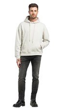 BIJELI SWEATSHIRT S IZVEZENIM REPLAY NATPISOM - 1
