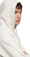 BIJELI SWEATSHIRT S KAPULJAČOM I ZATVARAČEM - 6