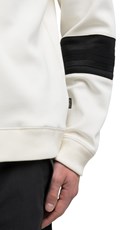 BIJELI SWEATSHIRT S PRINTOM I DETALJIMA NA RUKAVIMA - 11