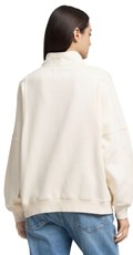 BIJELI SWEATSHIRT S VISOKIM OVRATNIKOM - 3