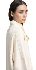 BIJELI SWEATSHIRT S VISOKIM OVRATNIKOM - 6