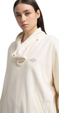 BIJELI SWEATSHIRT S VISOKIM OVRATNIKOM - 7