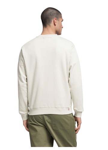 Replay BIJELI SWEATSHIRT S MALIM REPLAY NATPISOM - 3
