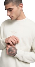 BIJELI SWEATSHIRT S MALIM REPLAY NATPISOM - 5