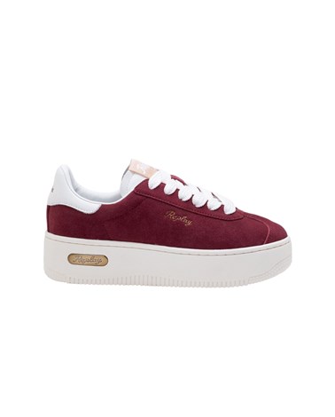 GWZ5O C0007L Replay bordo epic high class tenisice od antilop kože Replay bordo epic high class tenisice od antilop kože