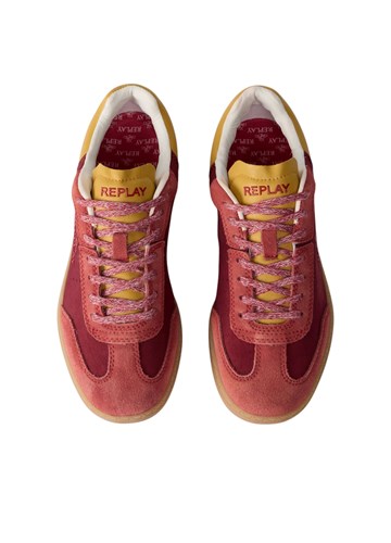 Replay BRODO PYPER W CRACKS KOŽNE TENISICE - 4