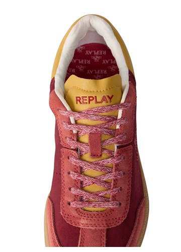 Replay BRODO PYPER W CRACKS KOŽNE TENISICE - 5