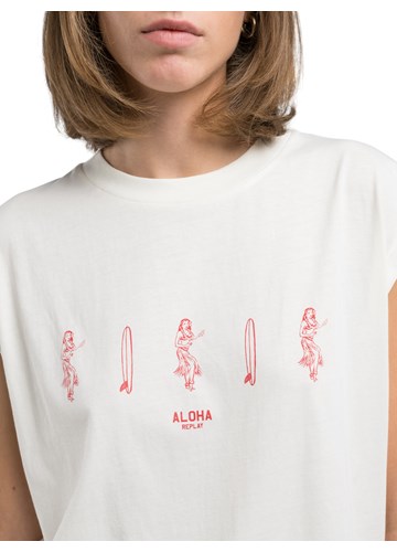 Replay BOY-FIT MAJICA S ALOHA PRINTOM - 2