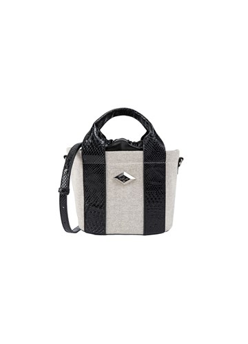 Replay BUCKET TORBICA OD PLATNA S UZORKOM GUŠTERA - 1