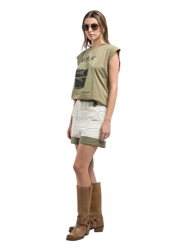 Replay COMFORT FIT PAMUČNE KRATKE HLAČE  - 4