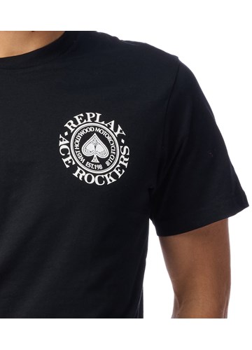 Replay CRNA MAJICA REPLAY ACE ROCKERS - 5