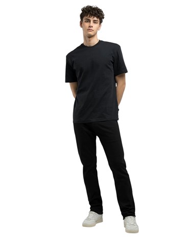 M3020  22662 Replay crna majica s natpisom dreamchaser na leđima Replay crna majica s natpisom dreamchaser na leđima