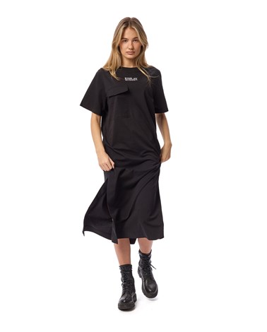 Replay crna replay unique maxi haljina