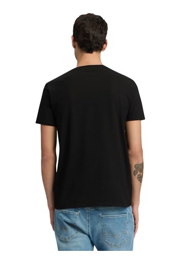 Replay CRNA BASIC MAJICA KRATKIH RUKAVA S MINI REPLAY NATPISOM - 3