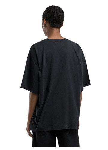 Replay CRNA BOYFIT MAJICA S KONTRASTNIM NATPISOM - 3