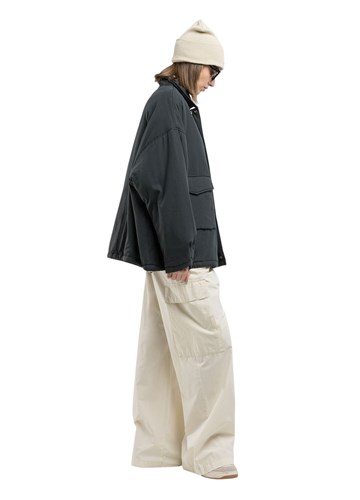 Replay CRNA JAKNA OPUŠTENOG KROJA S VELIKIM DŽEPOVIMA - 4