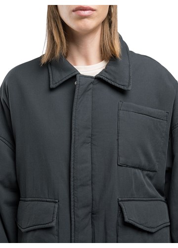 Replay CRNA JAKNA OPUŠTENOG KROJA S VELIKIM DŽEPOVIMA - 7