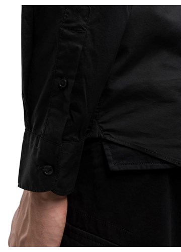 Replay CRNA KLASIČNA KOŠULJA OD POPELINA - 7