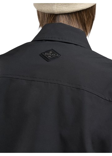 Replay CRNA KRATKA JAKNA S VELIKIM DŽEPOVIMA - 7 Replay CRNA KRATKA JAKNA S VELIKIM DŽEPOVIMA - 7