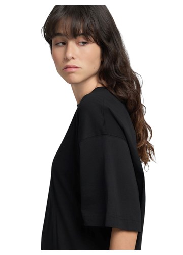 Replay CRNA MAJICA BOYFIT KROJA S WESTERN PRINTOM - 7