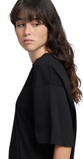 CRNA MAJICA BOYFIT KROJA S WESTERN PRINTOM - 7