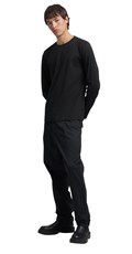 CRNA MAJICA DUGIH RUKAVA OD JERSEYA - 4