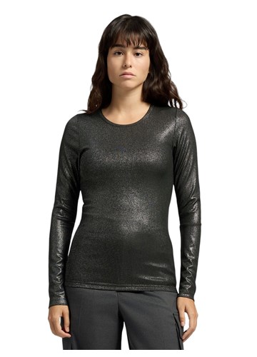 Replay CRNA MAJICA DUGIH RUKAVA SA SVJETLUCAVIM EFEKTOM  - 2