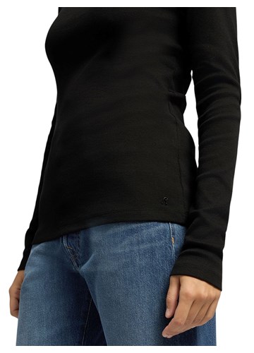 Replay CRNA MAJICA DUGIH RUKAVA I USKOG KROJA - 7 Replay CRNA MAJICA DUGIH RUKAVA I USKOG KROJA - 7