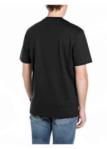 Replay CRNA MAJICA KRATKIH RUKAVA S VEZOM R - 2