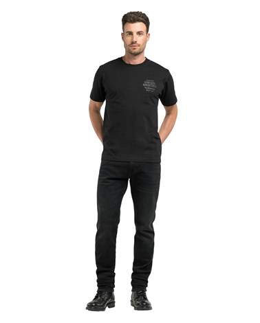 Replay crna majica od organskog pamuka