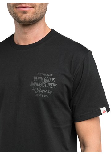 Replay CRNA MAJICA OD ORGANSKOG PAMUKA - 3