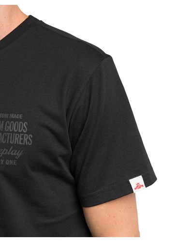 Replay CRNA MAJICA OD ORGANSKOG PAMUKA - 4