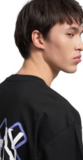 CRNA MAJICA S OKRUGLIM IZREZOM I REPLAY X MARTIN GARRIX LOGOM I NATPISOM - 7