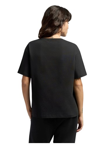 Replay CRNA PAMUČNA MAJICA KRATKIH RUKAVA - 3