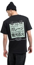 CRNA PAMUČNA MAJICA S PRINTOM JAPANSKIH SLOVA - 3