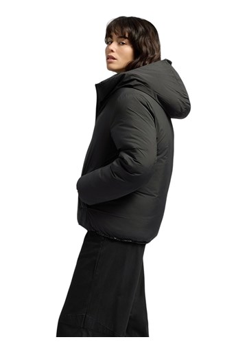 Replay CRNA PODSTAVLJENA JAKNA NOSIVA NA DVIJE STRANE - 4