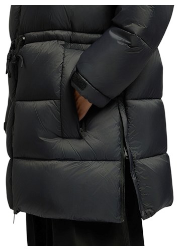 Replay CRNA PODSTAVLJENA PARKA S VISOKIM OVRATNIKOM  - 6