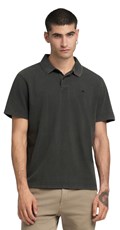 CRNA POLO MAJICA OD PIQUE PAMUKA S EFEKTOM MRAMORA - 2
